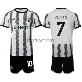 Juventus Chiesa 7 Domaći Dječji Nogometni Dres 2022-2023